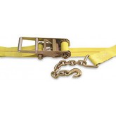 3 in. x 30 ft. Ratchet Strap with Chain Anchor