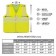 Safety Vest Class 2 Fluorescent Yellow w/ Silver Tape